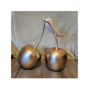 Gold cherry cherries home decor decoration
